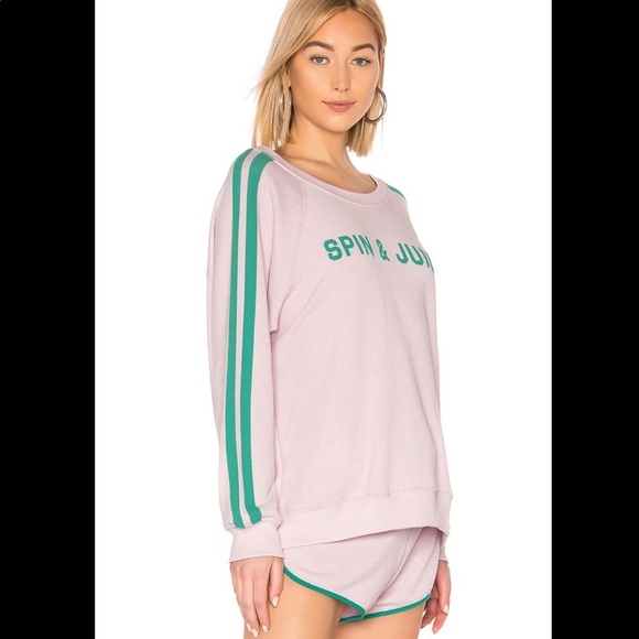 Wildfox “Spin & Juice” Sweater and Shorts Set - Picture 2 of 9